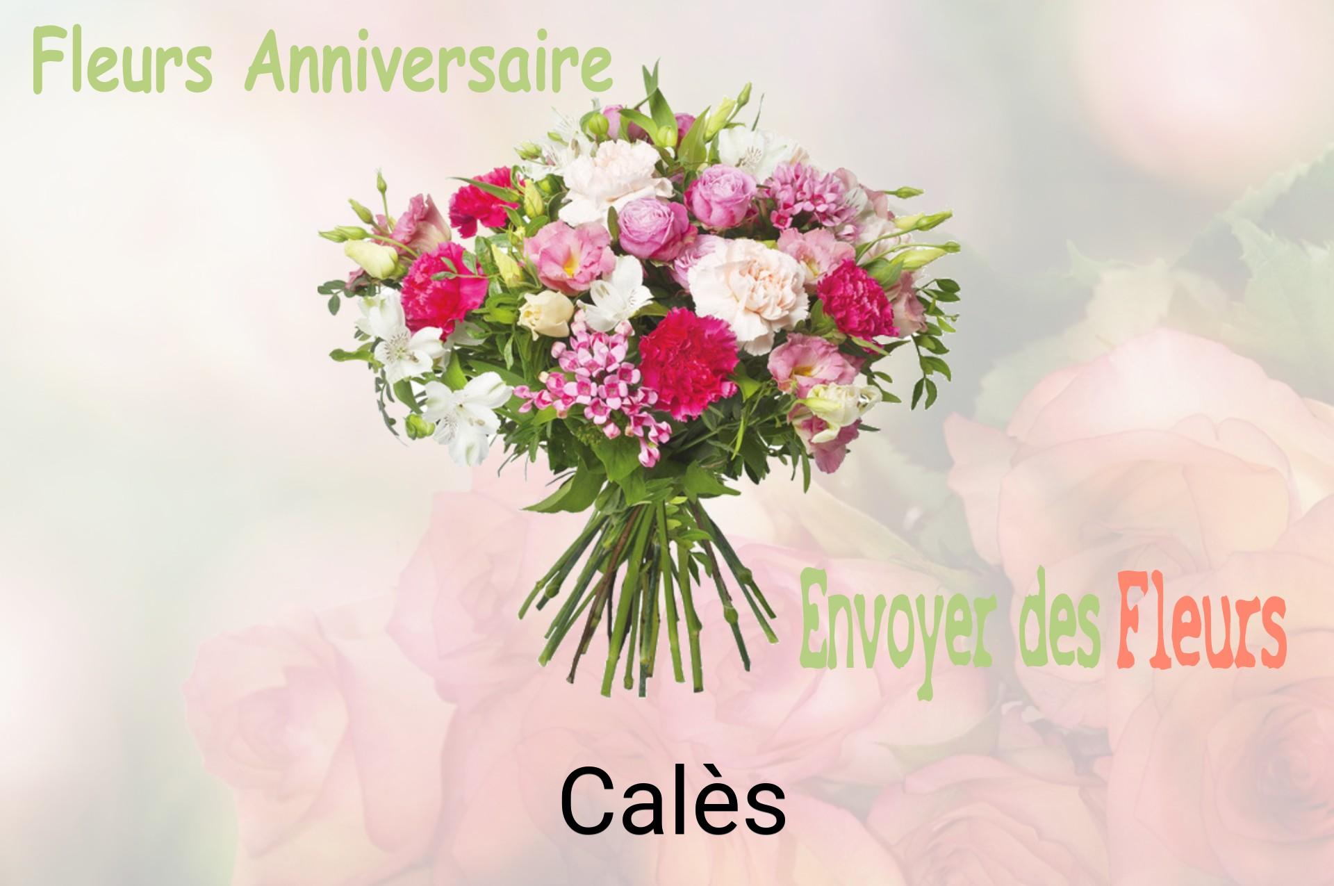 Bouquet de fleurs d’anniversaire livré à Calès